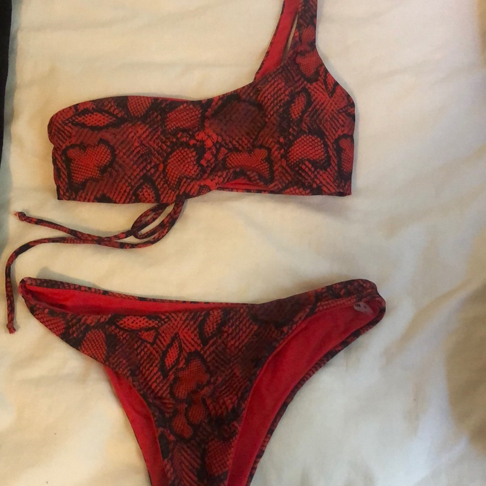 Red Bikini Set
